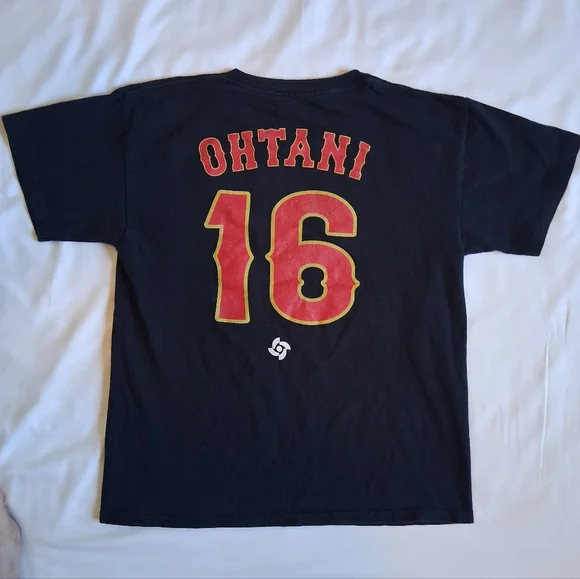 Legends- WBC Samurai Shohei Ohtani 100% Cotton Tshirt. Size Youth L - Picture 3 of 7